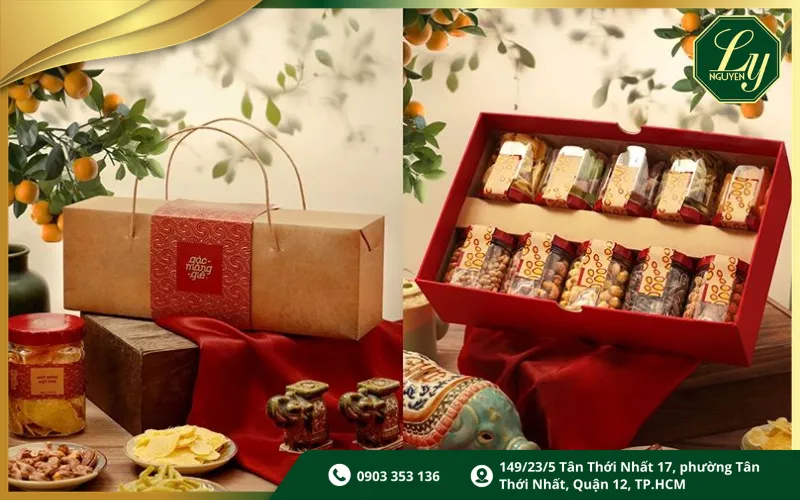 Giỏ quà Tết doanh nghiệp