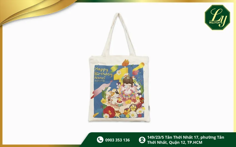 Tú vải canvas in chuyển nhiệt