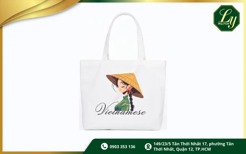 Túi vải canvas in kỹ thuật số